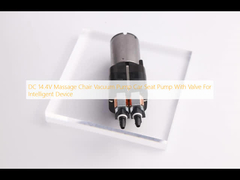 DC 14,4V pompe à vide pour fauteuil de massage pompe pour siège automobile avec vanne pour appareil intelligent